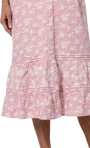 The 1 for U Nightgowns for Women - Night Dress for Women Sleepwear, Ruby 100% Cotton Gown in Saudi Arabia