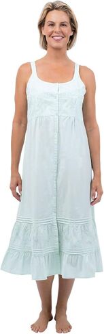 The 1 for U Nightgowns for Women - Night Dress for Women Sleepwear, Ruby 100% Cotton Gown in Saudi Arabia