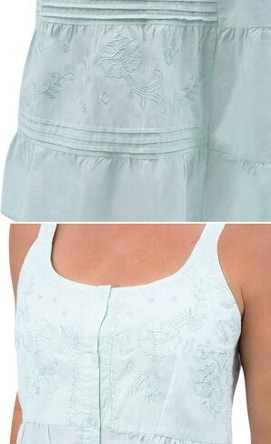 The 1 for U Nightgowns for Women - Night Dress for Women Sleepwear, Ruby 100% Cotton Gown in Saudi Arabia