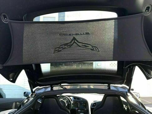 Rear Trunk Security Upper Lower Shade Cover Black for Corvette C7 Z06 Z51 2014-2019 in Saudi Arabia