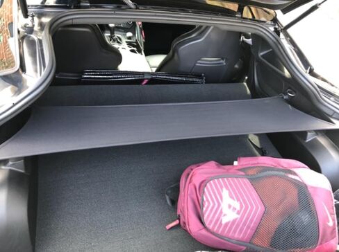 Rear Trunk Security Upper Lower Shade Cover Black for Corvette C7 Z06 Z51 2014-2019 in Saudi Arabia