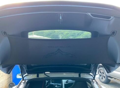 Rear Trunk Security Upper Lower Shade Cover Black for Corvette C7 Z06 Z51 2014-2019 in Saudi Arabia