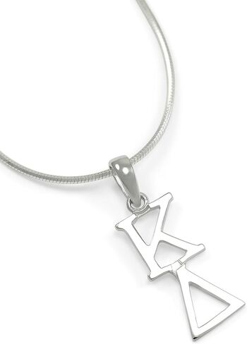 Kappa Delta (ΚΔ) Sorority Necklace // KD Sterling Silver Lavaliere Pendant in Saudi Arabia