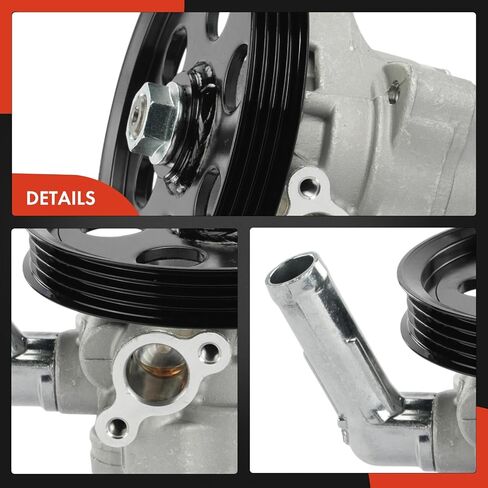 مضخة توجيه كهربائية ممتازة، مع 4 بكرات أخدود، متوافقة مع Honda Pilot 2003-2004 & Acura MDX 2001-2002، TL 1999-2003، CL 2001-2003 in Saudi Arabia