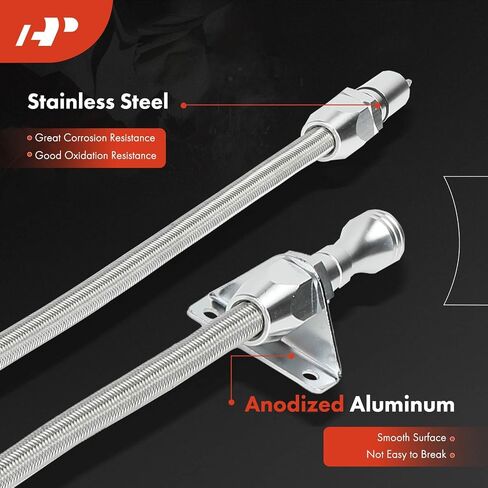 A-Premium TH350 TH400 Transmission Dipstick Compatible with GM Turbo TH350 TH400, Transmission Oil Measuring Rod Dip Stick in Saudi Arabia