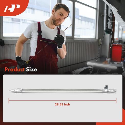A-Premium TH350 TH400 Transmission Dipstick Compatible with GM Turbo TH350 TH400, Transmission Oil Measuring Rod Dip Stick in Saudi Arabia