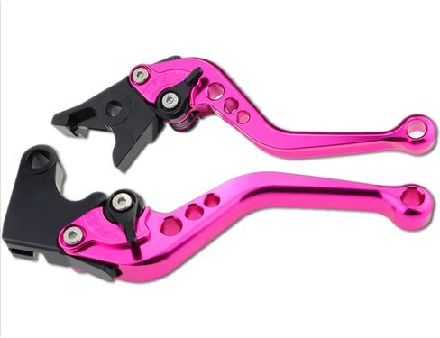 Compatible with 2004-2008 YZF R1, (2005-2016 YZF R6), (2006 R6S Canada Version), 2006-2007 R6S Europe Version CNC Brake Clutch Levers Pink in Saudi Arabia