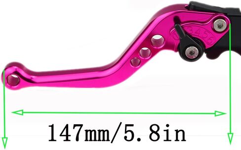 Compatible with 2004-2008 YZF R1, (2005-2016 YZF R6), (2006 R6S Canada Version), 2006-2007 R6S Europe Version CNC Brake Clutch Levers Pink in Saudi Arabia