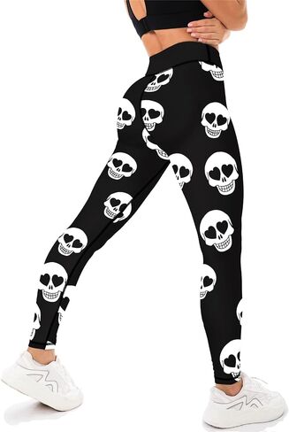 High-Waisted Leggings Yoga Pants for Womens Nighttime Printed Shiny Outdoor Fitness Yoga Pants, Cycling Indoor in Saudi Arabia