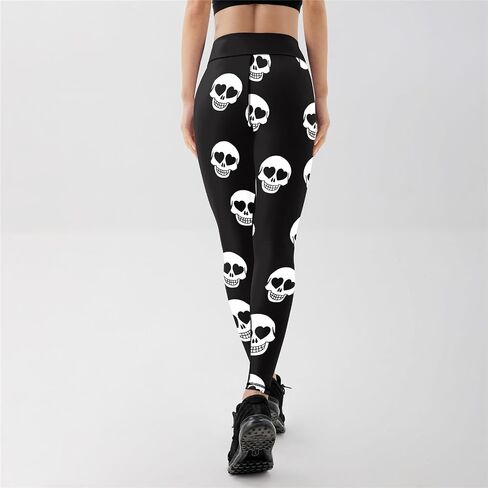 High-Waisted Leggings Yoga Pants for Womens Nighttime Printed Shiny Outdoor Fitness Yoga Pants, Cycling Indoor in Saudi Arabia