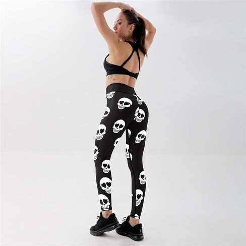 High-Waisted Leggings Yoga Pants for Womens Nighttime Printed Shiny Outdoor Fitness Yoga Pants, Cycling Indoor in Saudi Arabia