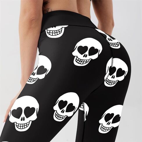 High-Waisted Leggings Yoga Pants for Womens Nighttime Printed Shiny Outdoor Fitness Yoga Pants, Cycling Indoor in Saudi Arabia