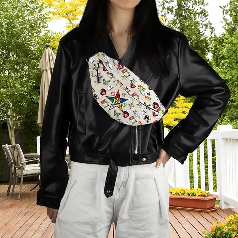 G2TUP Sorority Sisterhood Fanny Pack Sorority Sister Fans Gift Eastern Star Greek Sorority Waist Bag Paraphernalia Merch (Sisterhood OE WB) in Saudi Arabia