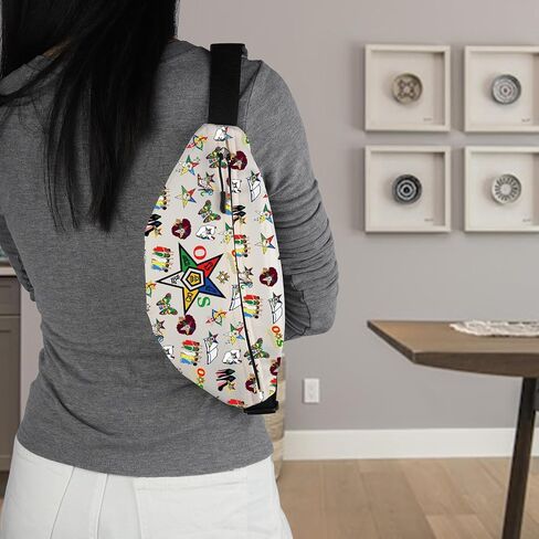 G2TUP Sorority Sisterhood Fanny Pack Sorority Sister Fans Gift Eastern Star Greek Sorority Waist Bag Paraphernalia Merch (Sisterhood OE WB) in Saudi Arabia