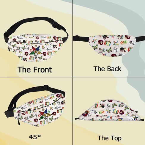 G2TUP Sorority Sisterhood Fanny Pack Sorority Sister Fans Gift Eastern Star Greek Sorority Waist Bag Paraphernalia Merch (Sisterhood OE WB) in Saudi Arabia