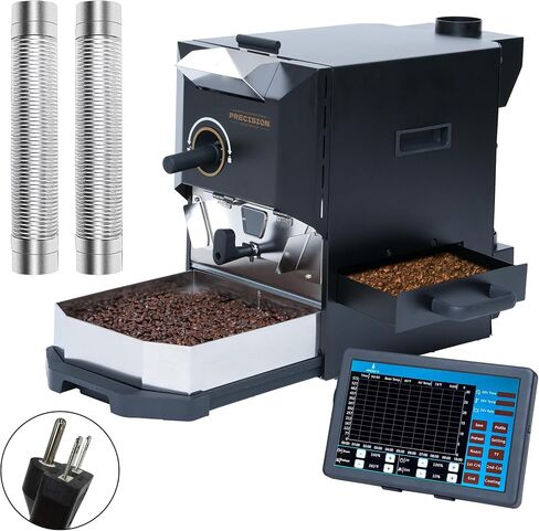 500g automatic coffee roaster machine for home use with smoke filter and chaff collector in Saudi Arabia