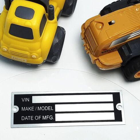 Stamp Punch Set for VIN Plate,Stamp Tools for Serial Number, ID Number & Letter Stamp, Aluminum Trailer ID Replacement Tags Tool, Vin Plate for Blank Tag Using Number Identification (4mm) in Saudi Arabia