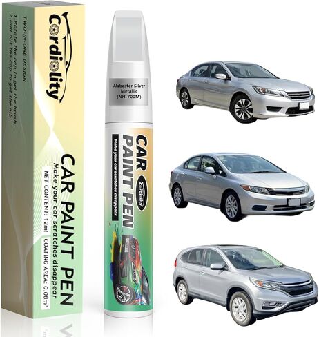 قلم طلاء ماس أبيض (NH-603P) لهوندا، قلم إصلاح خدوش طلاء السيارات سريع وسهل إصلاح خدش الطلاء التلقائي in Kuwait