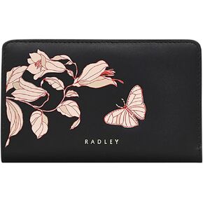 RADLEY محفظة متوسطة الحجم ثنائية الطي على شكل فراشة، أسود، أسود، معاصر in Saudi Arabia