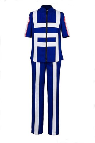 Anime Mha Bnha Cosplay Costume Uniform Outfit with 3 Keychains Halloween in Saudi Arabia