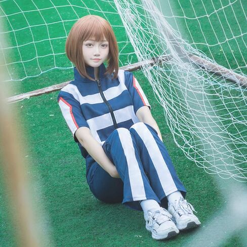 Anime Mha Bnha Cosplay Costume Uniform Outfit with 3 Keychains Halloween in Saudi Arabia
