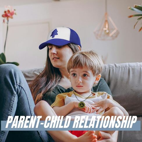 قبعة زي ديبر باينز للرجال والنساء والأولاد والبنات الهالوين، قبعة شجرة الصنوبر التنكرية مع قلادة in Kuwait