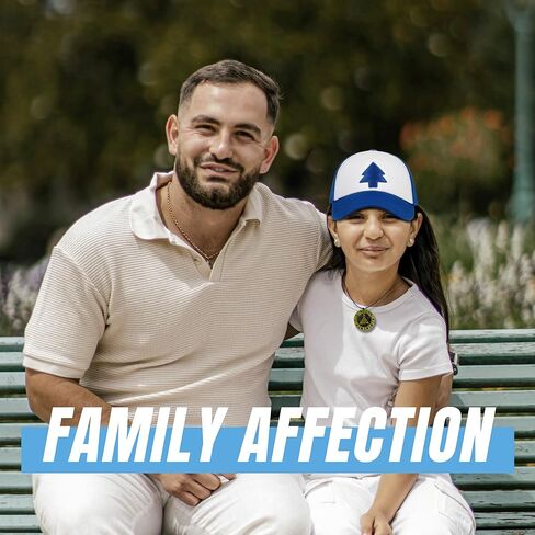 قبعة زي ديبر باينز للرجال والنساء والأولاد والبنات الهالوين، قبعة شجرة الصنوبر التنكرية مع قلادة in Kuwait