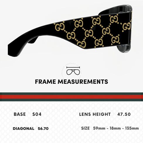 Gucci GG0983S Designer Square Aviator Shape Sunglasses with Non-Polarized Lenses - Epitome of Luxury and Style in Saudi Arabia