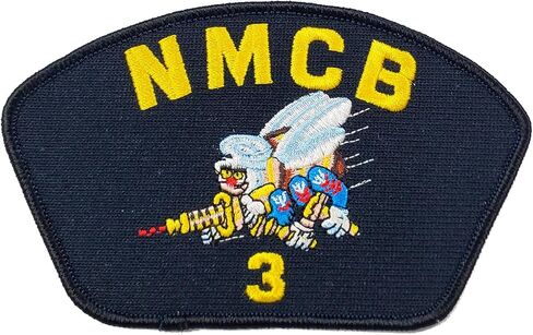رقعة مطرزة - رقعة للنساء والرجال - رقعة NMCB-3 Navy Seabees in Saudi Arabia