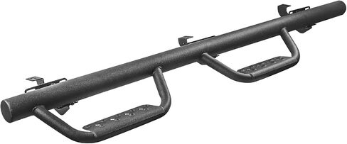 Running Boards Side Steps Compatible for 2007-2018 Jeep Wrangler JK 4-Door Round Drop (3 inches) in Saudi Arabia