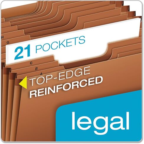 Pendaflex Conversion File Jackets and Pockets, (PFXR219AHD),Brown in Saudi Arabia