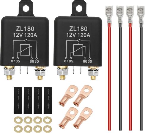 12V DC 120 Amp Relay Switch Split, 4 Terminal Relays 12V DC 120 Amp, Charge for Truck Boat Marine True Mods in Saudi Arabia