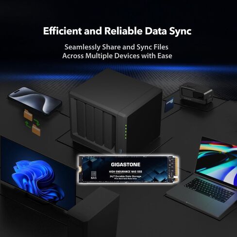 Gigastone M.2 SSD 128GB SATA III 500MB/s Upgrade Laptop PC Memory and Storage M.2 2280 Internal Solid State Hard Drives SLC Cache 3D NAND Increase Performance in Saudi Arabia