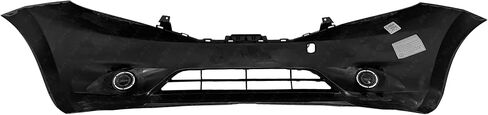 MBI AUTO - Primered, Front Bumper Cover Replacement Fascia for 2014 2015 Nissan Versa Note Hatchback 14 15, NI1000292 in Saudi Arabia