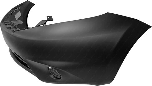 MBI AUTO - Primered, Front Bumper Cover Replacement Fascia for 2014 2015 Nissan Versa Note Hatchback 14 15, NI1000292 in Saudi Arabia