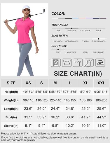 Women’s Quick-Dry Polo Shirt, Athletic Zipper Top for Golf, Tennis, and Casual Wear in Saudi Arabia