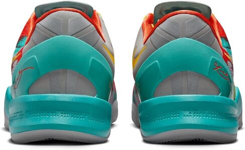 حذاء Nike Kobe 8 Protro “Venice Beach” للرجال من جوردن، مقاس 9.5، رمادي ملعب/فضي معدني، أصفر (FQ3548-001) in Saudi Arabia