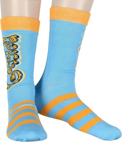 Bioworld Garfield Socks Men's Don't Know Don't Care Character Inspired Adult 6-Pack Mid Calf Mix and Match Casual Crew Socks in Saudi Arabia