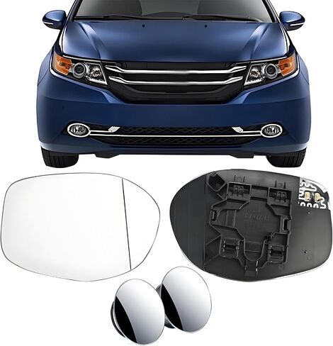 Passenger Side Mirror Replacement Glass for Honda Odyssey 2014-2017,Backing Plate Power Heated Right Side View Mirror Glass for Honda Odyssey 2014 2015 2016 2017 in Saudi Arabia