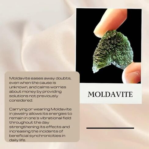 Natural Moldavite Raw Stone Pendant, Sterling Silver 925, Green Rough Gemstone in Saudi Arabia