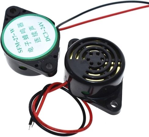 95DB Alarm High-Decibel DC 3-24V 12V Electronic Buzzer Beep Alarm Intermittent Continuous Beep(Continuous sound-02) in Saudi Arabia