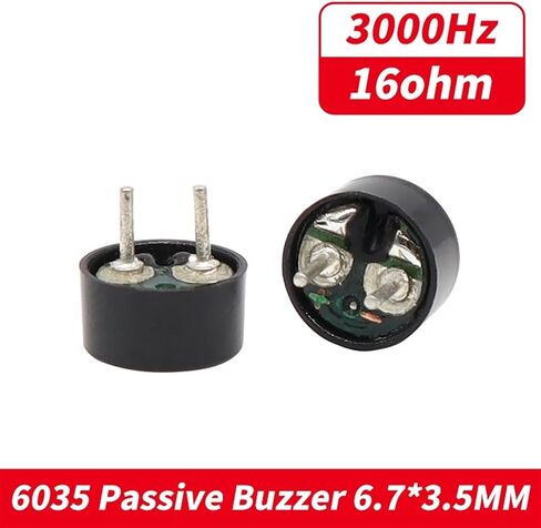 1 قطعة HC-6035 الجرس السلبي AC1.5V-3V 6*3.5 مللي متر 6x3.5 مللي متر الطنان الكهرومغناطيسي الصغير in Saudi Arabia
