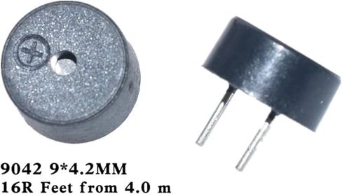 10pcs 9042 Integrated Passive Buzzer 16 ohm 16Ω AC 3V 3.3V 9 * 4.2mm 9x4.2mm Mini Piezo Buzzers Speaker in Saudi Arabia
