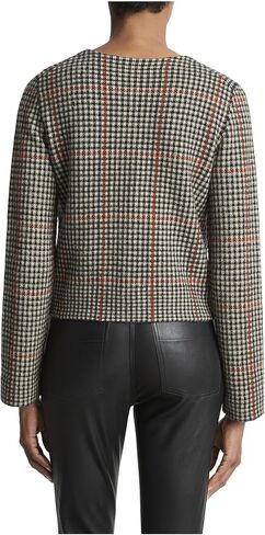 Vince Women's Intarsia Glen Plaid Jacket in Saudi Arabia