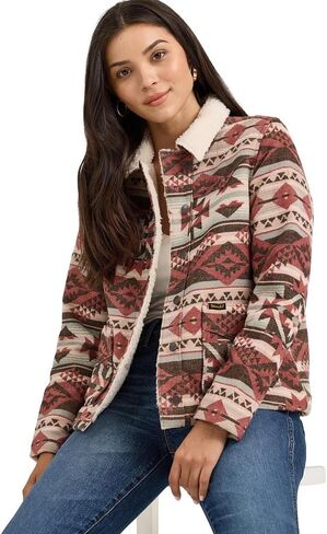 سترة جاكار مبطنة بنسيج الشيربا للنساء من Wrangler in Saudi Arabia