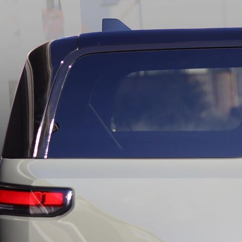 Blackout Wrap for Rivian R1S Gloss Black Chrome Delete Vinyl Overlay Cover for Above Windows Accent Trims, Easy DIY Kit R1S Accessories (Gloss Black, Gen 2 2025-2026) in Saudi Arabia