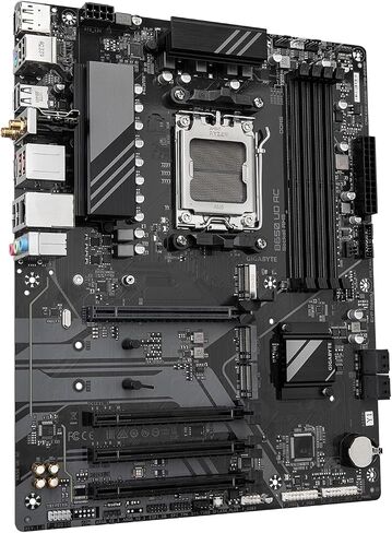 GIGABYTE B650 UD AX (rev. 1.0) AM5 LGA 1718 AMD B650 ATX DDR5، PCIe 4.0 M.2، PCIe 4.0، USB 3.2 Gen2x2 Type-C، Wi-Fi 6، GbE LAN، Q-Flash، EZ-Latch in Kuwait