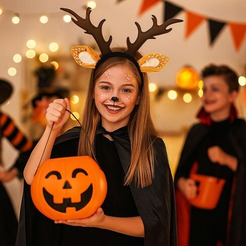 LovesTown Animal Ears Headband Plush Hairband, Animal Headband Costume Accessories for Halloween Christmas Cosplay Party in Saudi Arabia