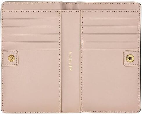 RADLEY محفظة متوسطة الحجم ثنائية الطي على شكل فراشة، أسود، أسود، معاصر in Kuwait
