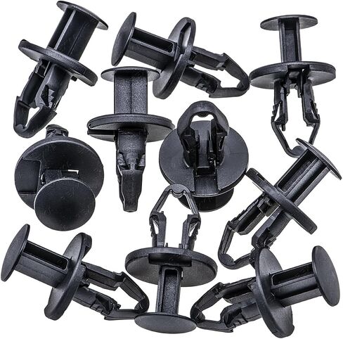 Rexka 10pcs 8mm Hole Model 3 Model Y Front Lower Splash Shield Guard Engine Under Cover Push-Type Retainer Clips 1128034-00-B for Tesla Model 3 Model Y 112803400B in Saudi Arabia